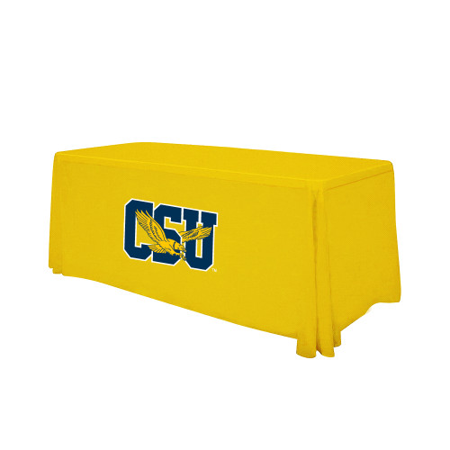  Gold 6 foot Table Throw - Official Logo
