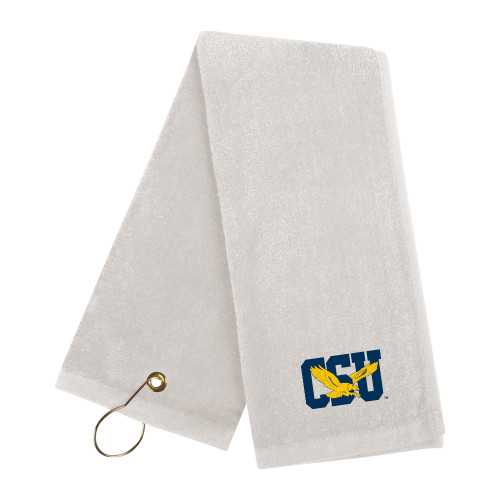  White Golf Towel - Official Logo