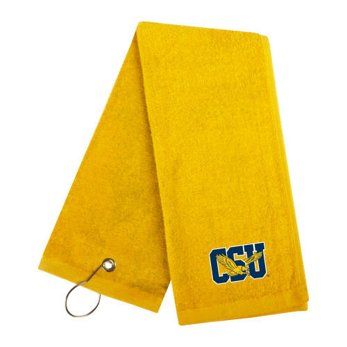  Gold Golf Towel - Official Logo
