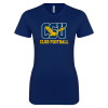 Thumbnail image for  Next Level Womens Navy Boyfriend Tee
