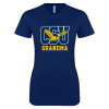 Thumbnail image for  Next Level Womens Navy Boyfriend Tee