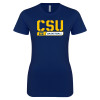 Thumbnail image for  Next Level Womens Navy Boyfriend Tee