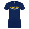 Thumbnail image for  Next Level Womens Navy Boyfriend Tee