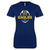 Thumbnail image for  Next Level Womens Navy Boyfriend Tee