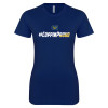 Thumbnail image for  Next Level Womens Navy Boyfriend Tee