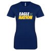 Thumbnail image for  Next Level Womens Navy Boyfriend Tee