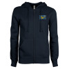 Thumbnail image for  ENZA Womens Navy Fleece Full Zip Hoodie