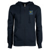 Thumbnail image for  ENZA Womens Navy Fleece Full Zip Hoodie