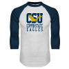 Thumbnail image for  White/Navy Raglan Baseball T Shirt