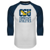 Thumbnail image for  White/Navy Raglan Baseball T Shirt