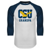 Thumbnail image for  White/Navy Raglan Baseball T Shirt