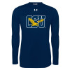 Thumbnail image for  Under Armour Navy Long Sleeve Tech Tee