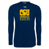 Thumbnail image for  Under Armour Navy Long Sleeve Tech Tee