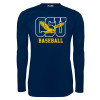 Thumbnail image for  Under Armour Navy Long Sleeve Tech Tee
