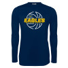 Thumbnail image for  Under Armour Navy Long Sleeve Tech Tee