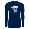 Thumbnail image for  Under Armour Navy Long Sleeve Tech Tee