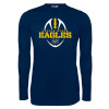 Thumbnail image for  Under Armour Navy Long Sleeve Tech Tee