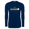 Thumbnail image for  Under Armour Navy Long Sleeve Tech Tee