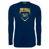 Thumbnail image for  Under Armour Navy Long Sleeve Tech Tee