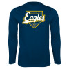 Thumbnail image for  Navy Performance Long Sleeve Shirt