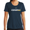 Thumbnail image for  Womens Navy Performance Tee