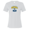 Thumbnail image for  Bella + Canvas Womens White Relaxed Cotton T Shirt