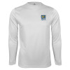 Thumbnail image for  White Performance Long Sleeve Shirt