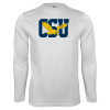 Thumbnail image for  White Performance Long Sleeve Shirt