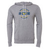 Thumbnail image for  Bella + Canvas Heather Grey Fleece Hood