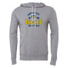 Thumbnail image for  Bella + Canvas Heather Grey Fleece Hood