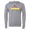 Thumbnail image for  Bella + Canvas Heather Grey Fleece Hood