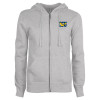 Thumbnail image for  ENZA Womens Grey Fleece Full Zip Hoodie