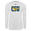 Thumbnail image for  Under Armour White Long Sleeve Tech Tee