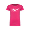 Thumbnail image for  Next Level Girls Fuchsia Fashion Fit T Shirt