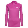 Thumbnail image for  Syntrel Womens Raspberry Interlock 1/4 Zip
