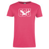 Thumbnail image for  Womens Hot Pink Short Sleeve Tee