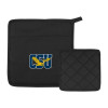 Thumbnail image for  Quilted Canvas Black Pot Holder