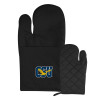 Thumbnail image for  Quilted Canvas Black Oven Mitt