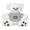 Thumbnail image for  Plush Big Paw 8 1/2 inch White Bear w/Grey Shirt
