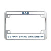 Thumbnail image for  Metal Motorcycle License Plate Frame in Chrome
