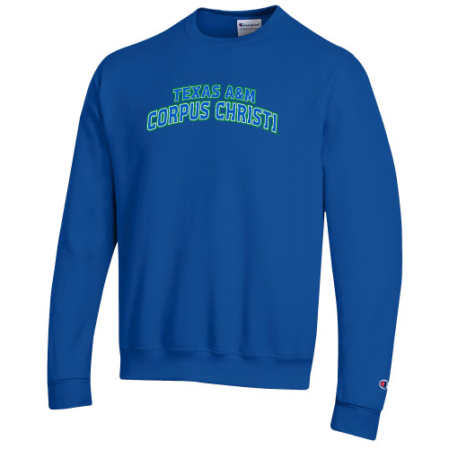 Texas Womens Light Blue Arch Wordmark Crew Sweatshirt