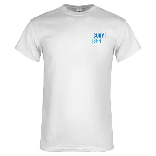 White T Shirt-CUNY SPH Square