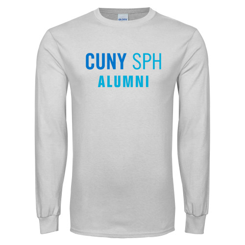 White Long Sleeve T Shirt-Alumni