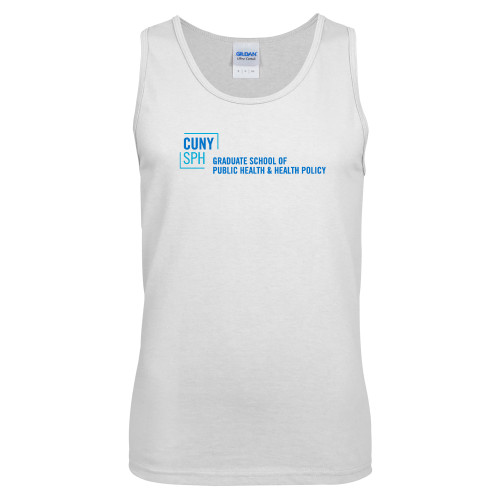 White Tank Top-Primary Mark