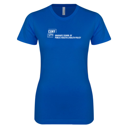 Next Level Womens Royal Boyfriend Tee-Primary Mark