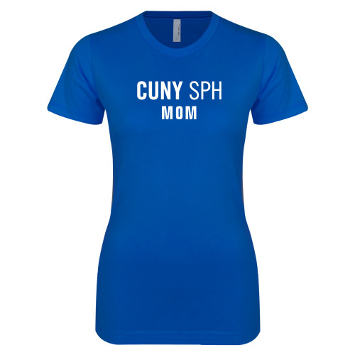 Next Level Womens Royal Boyfriend Tee-Mom
