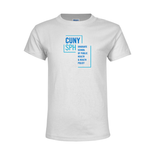 Youth White T Shirt-CUNY SPH