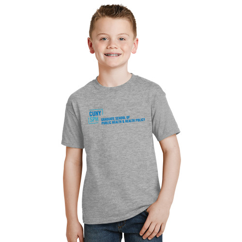 Youth Grey T Shirt-Primary Mark