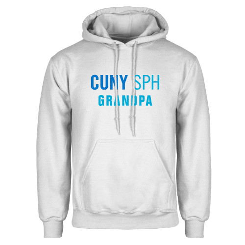 White Fleece Hoodie-Grandpa