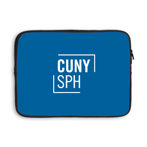 13 inch Neoprene Laptop Sleeve-CUNY SPH Square